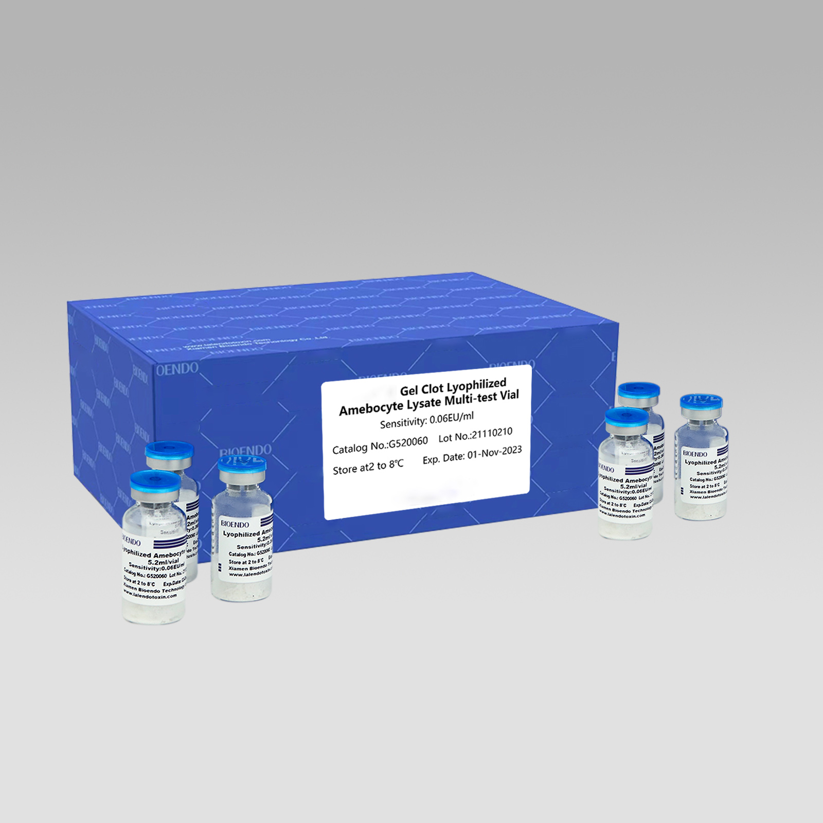 Gel Clot Lyophilized Amebocyte Lysate Multi-test Vial G52