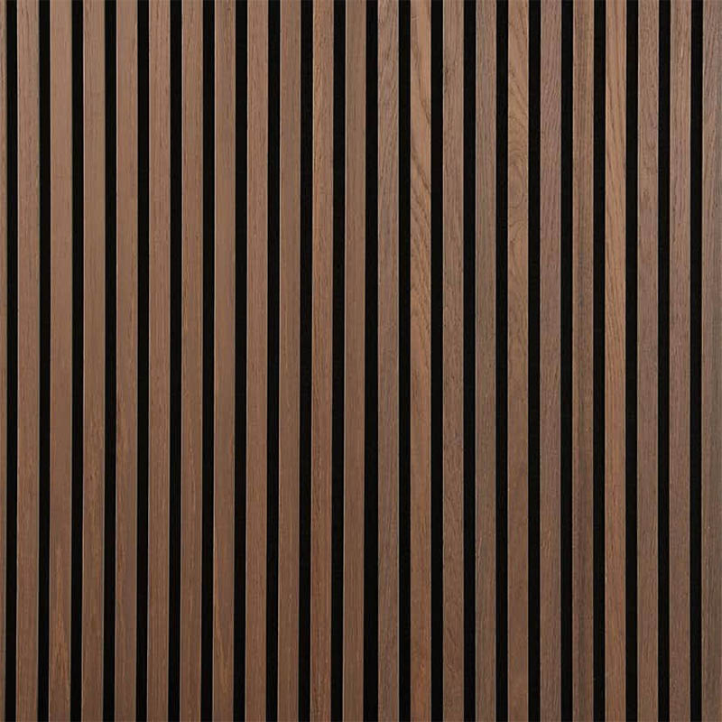 Eco Friendly Soundproof Material Acoustic Panel Wooden Fluted Wall Panel MDF Slat Panel fo Indoor Decoration