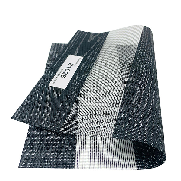 Dim out Sun Shading 65% PVC 35% polyester multicolore Sunscreen Zebra Store Tissu