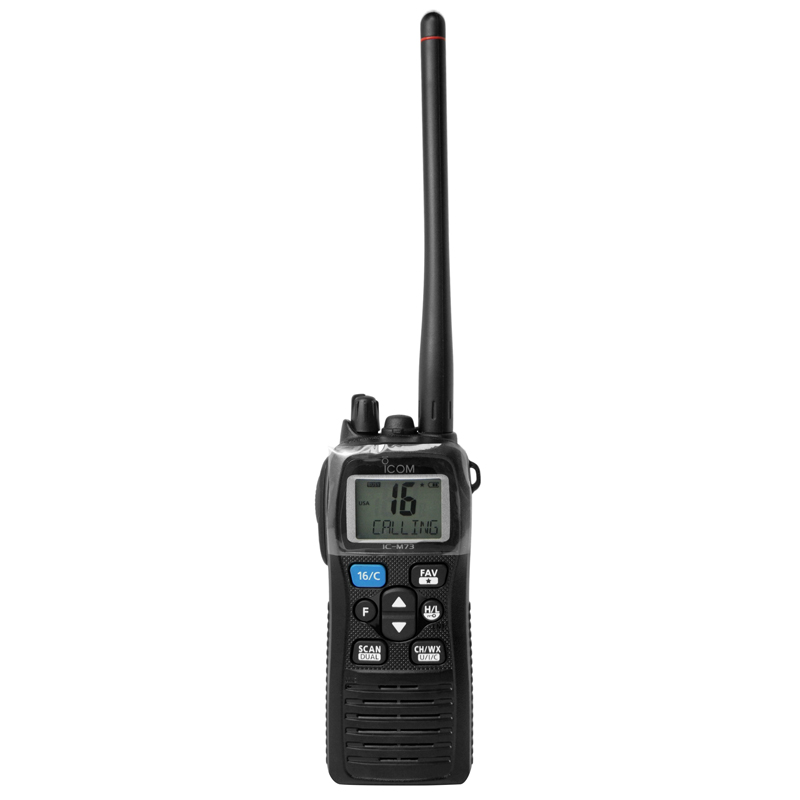 Icom IC-M37 Walkie Talkie for Commercial and Entertainment Boatmen