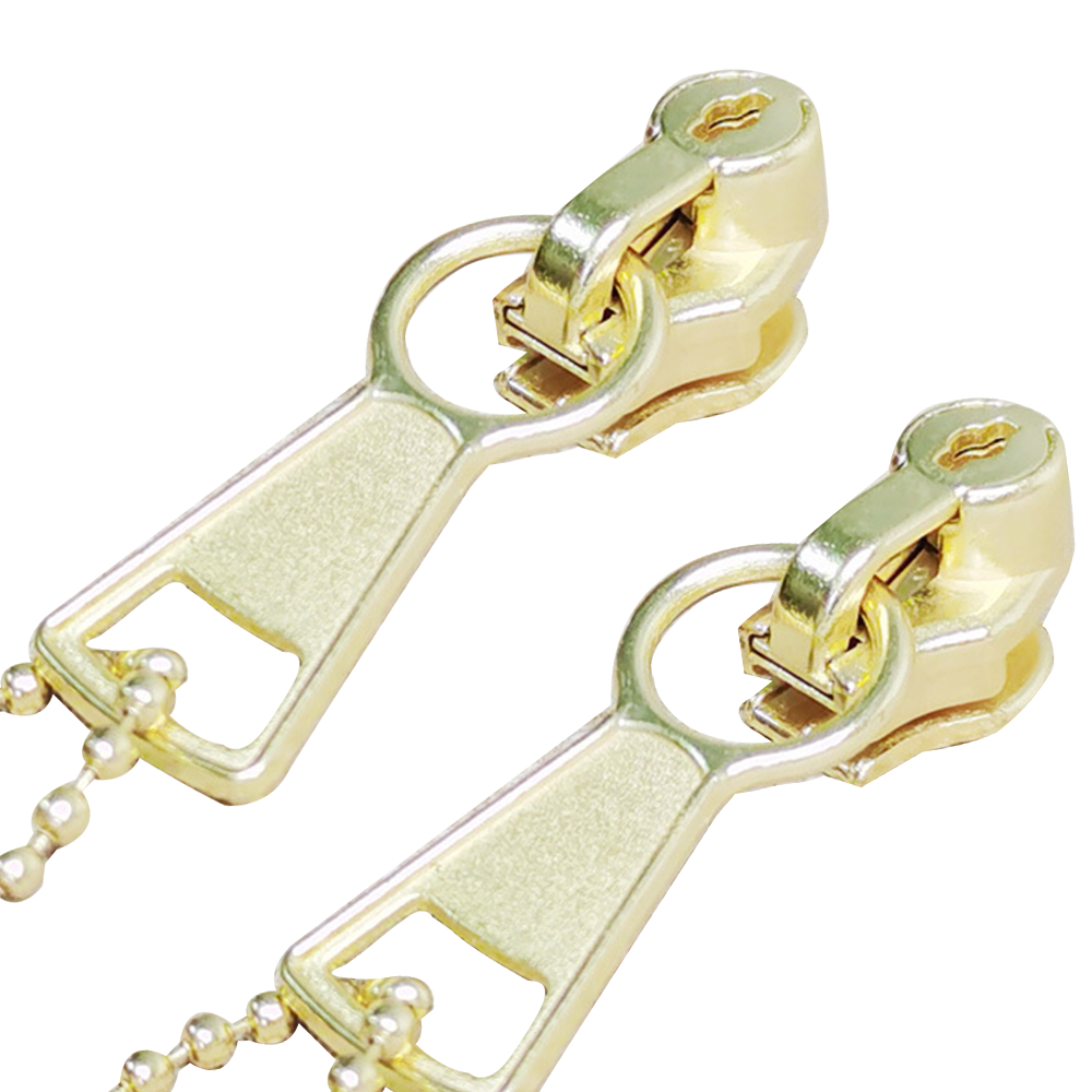 Anti-thief Self-locking Nylon zipper pull lock head zipper slider and puller