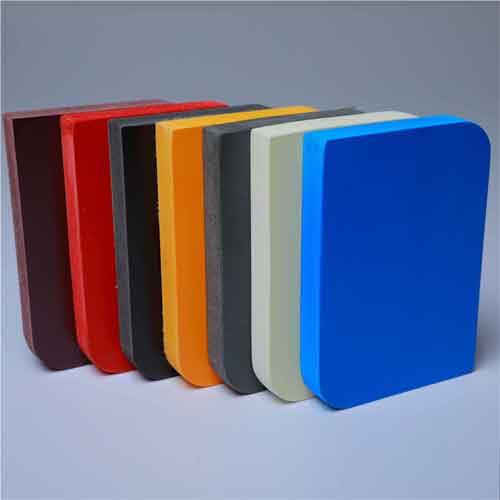 Colored PVC foam board