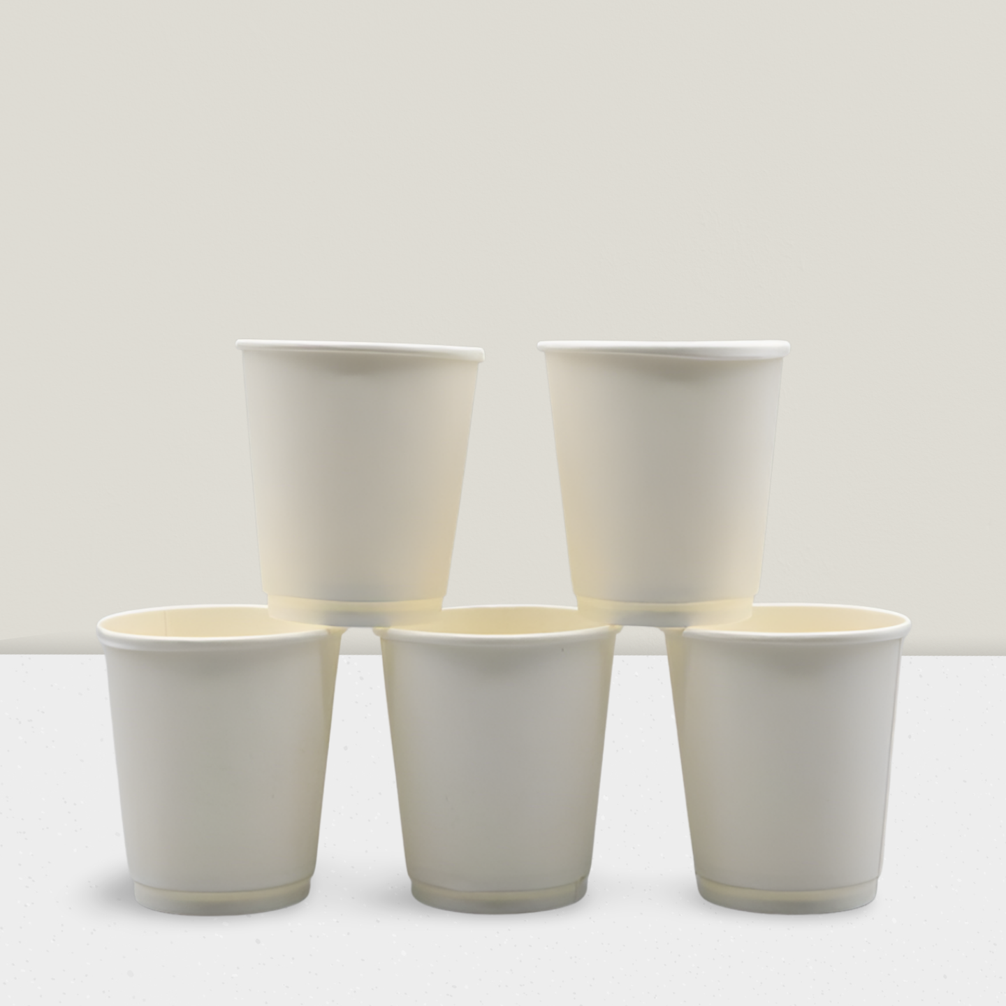 Recyclable 7oz double wall Paper Cup for cold /hot drink