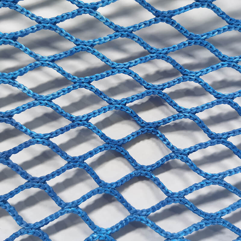 Polyethylene PE Polyamide Nylon Polyester Polypropylene PP Twisted Rashel Knotless Net