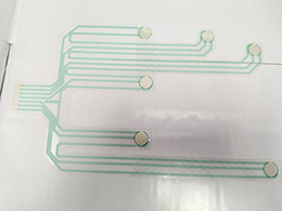 Silver chloride printing membrane circuit