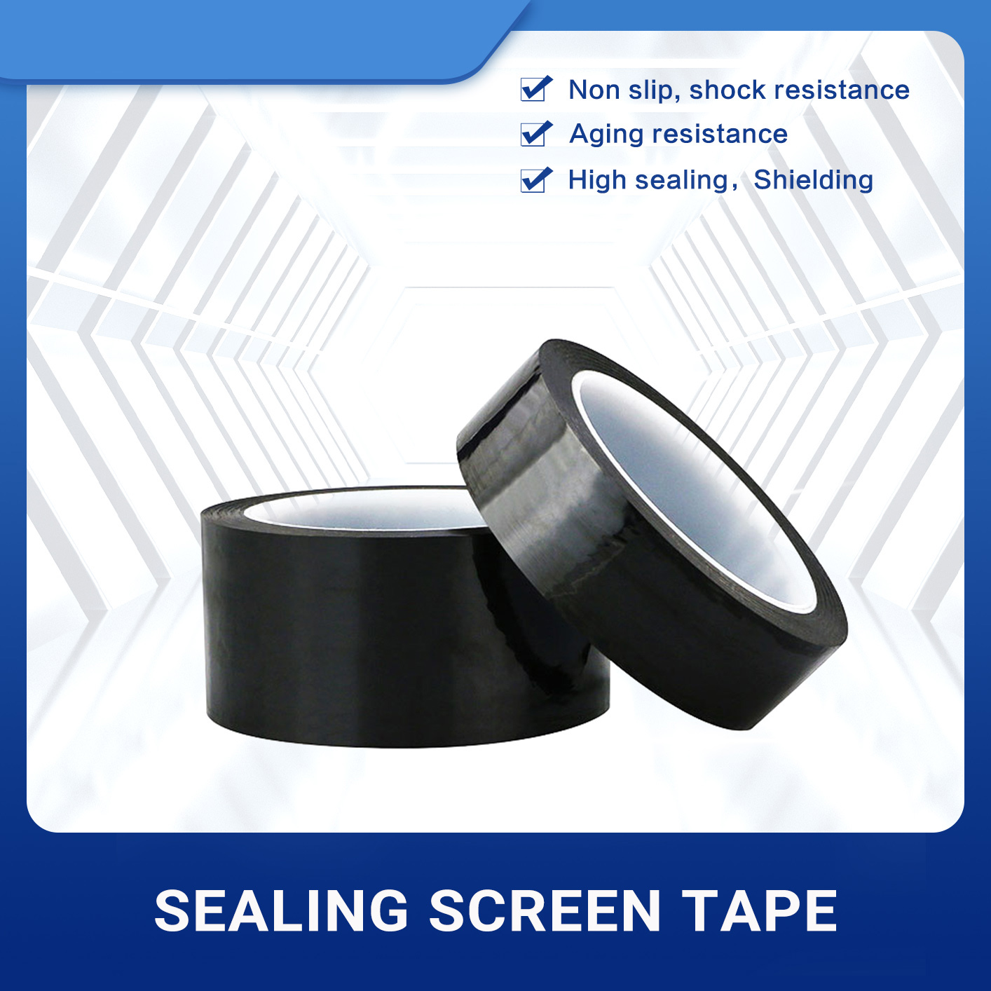 Screen sealing tape