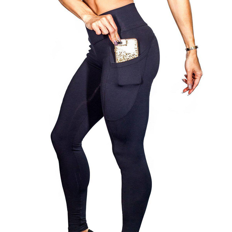 Custom Logo Cheap Fitness Yoga Pants With Pockets