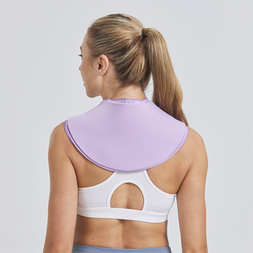 Luxurious non-flowing gel ice pack for shoulder