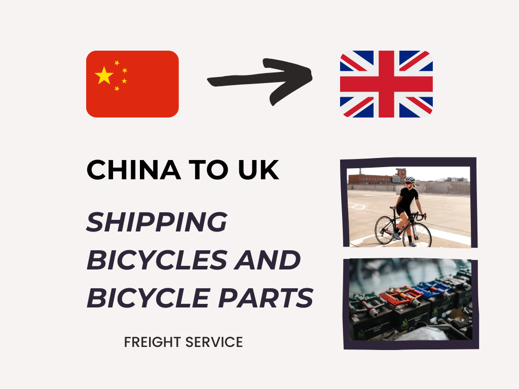 China to UK shipping bicycles and bicycle parts freight forwarding by  Logistics