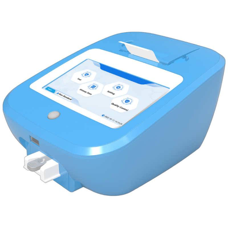 Fluorescence immunochromatography analyzer