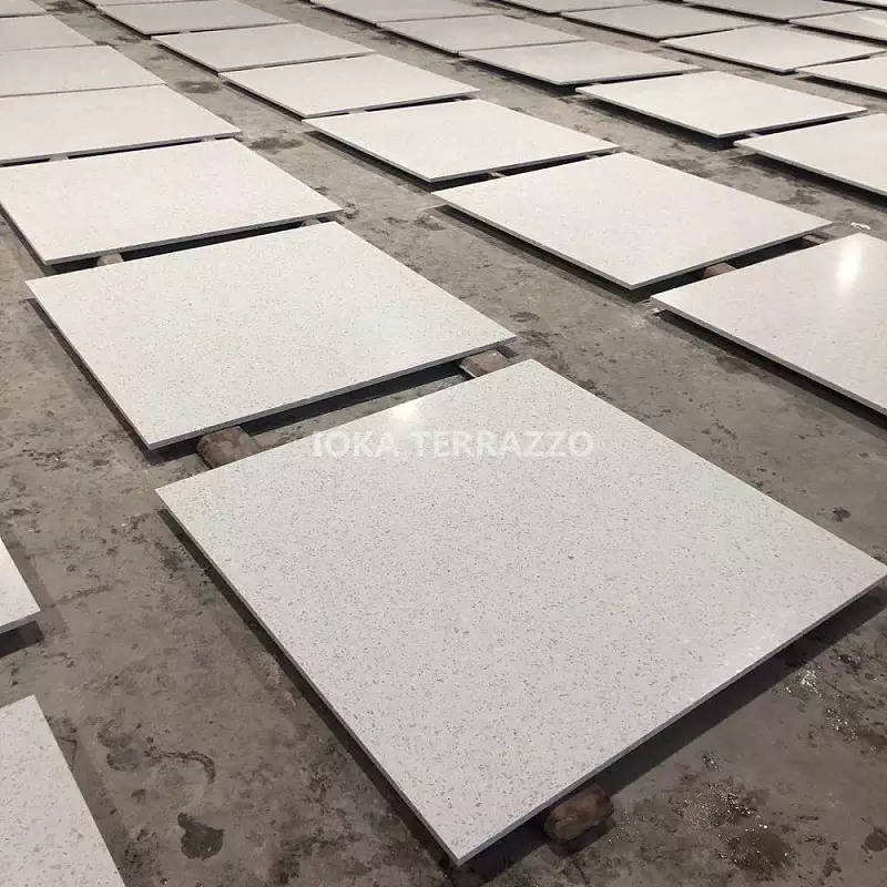 Floor Price precast Terrazzo floor Tiles cement matt polish outdoor indoor table kitchen countertop slabs