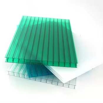 Transparent Roofing Sheet 12mm Polycarbonate Hollow Sheet for Greenhouse